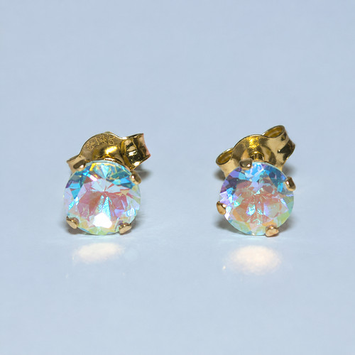Mercury mist topaz - 4mm, round