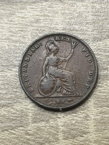 William farthing 1837 - william, iv,