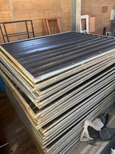 80 x metal fence panels and