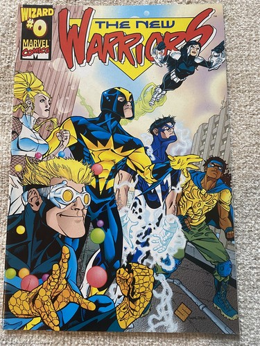New warriors wizard - #0, marvel