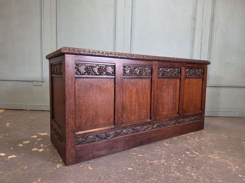 Heavy antique oak - heavy,