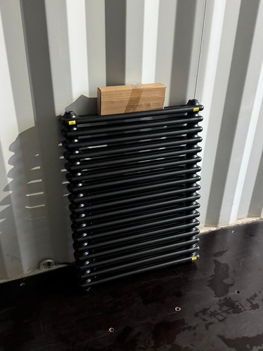 Matt black double column - matt,
