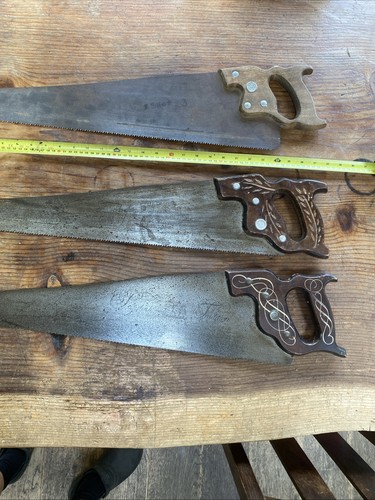 Vintage carpenters saws - vintage,