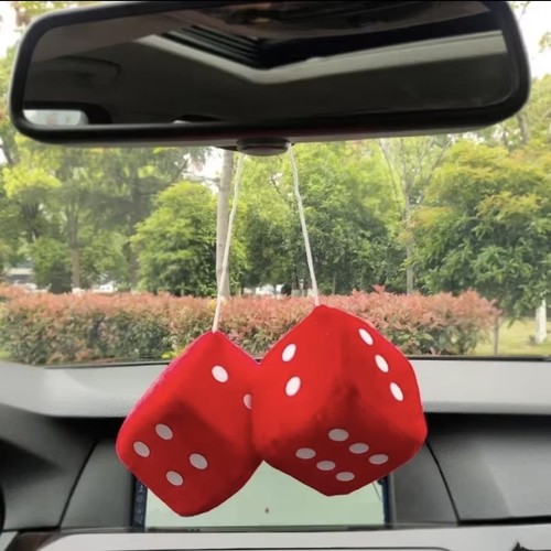 Multicolor dice for - dice, car