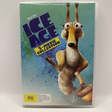 Ice Age 5 Movie Collection DVD Region 4 Kids Family Animated Movies 1,2,3,4,5