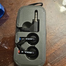 Ross-branded wired earbuds