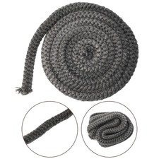 Accessory Stove Rope Black Door Sealer Pellet Stoves Wood Burning Stove