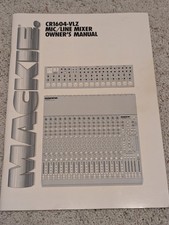VINTAGE MACKIE CR1604-VLZ