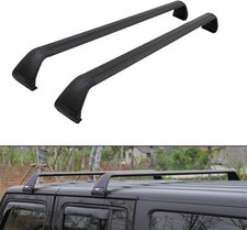 2pcs Black Crossbar Roof Rack