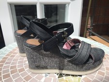 WRANGLER Denim Blue Wedge