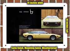 Metal Sign - 1976 Lamborghini