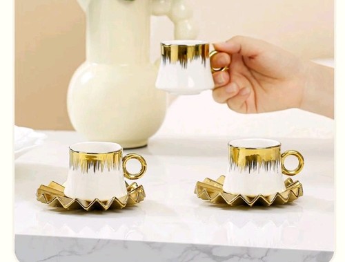 Piece turkish ceramic coffee - turkish,