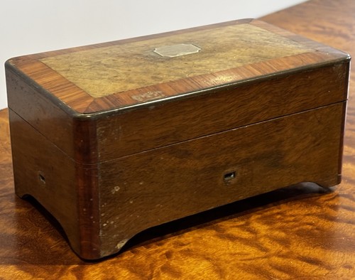 Antique music box - music, box.
