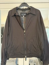 Armani Vintage Men’s Lightweight Jacket Black Size Euro52 /GB42