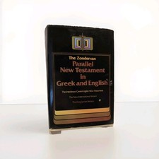 The Zondervan Parallel New Testament In Greek And English