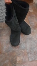 Tall black Ugg Boots size UK 7