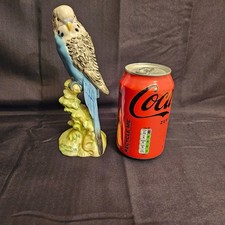 BESWICK Blue Budgie/  Budgerigar Bird Figure #1216 SLIGHT CRAZING