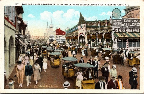 Rolling chair promenade near - rolling,
