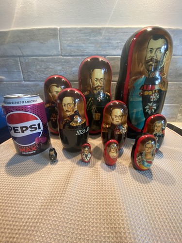 Piece hand painted wooden - 10,
