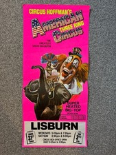 Circus Hoffman's American Three Ring Circus 1983 poster - Lisburn (elephant)