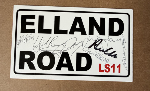 Multi signed elland - signed, road