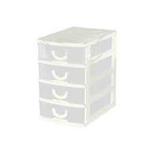 4 Tier Mini Plastic Storage