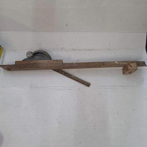 Vintage miter gauge gage - miter,