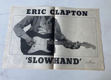 ERIC CLAPTON SLOWHAND 23" x