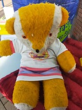 vintage telecom Buzby Teddy Bear And Matching T Shirt/ Late 1970's