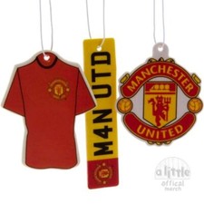 Manchester United Air Freshener Car Man Utd Room Office ManU Gift Present 3 Pack