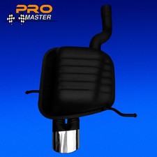 Exhaust back box silencer - exhaust,