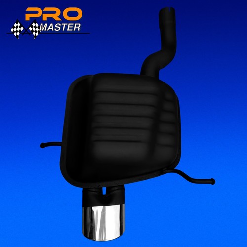 Exhaust back box silencer - exhaust,