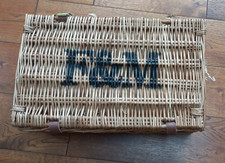 F&M Wicker Basket Hamper