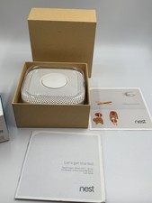 Google Nest Protect Smoke & Carbon Monoxide Alarm Detector NEW Boxed