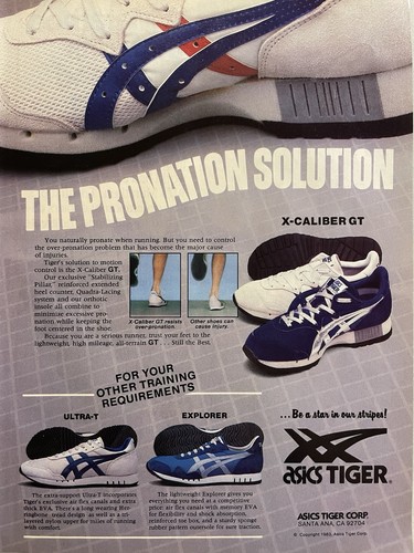 Asics tiger running shoe - running, ad