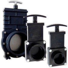 Valterra Slide Gate Valve 1.5" 2" 3" 4" Outlet Genuine Koi Carp Fish Pond Filter