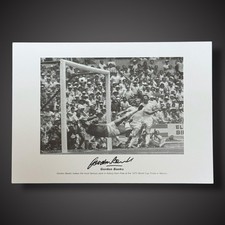 Gordon Banks Signed Photo-
