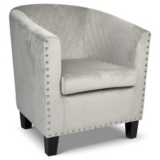 Tub Chair Velvet Arm Chair