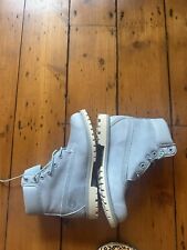 Baby blue Timberland Boots Size 5/38 New Without Box