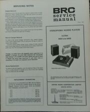 Ultra Stereophonic record player Model 6454 6455 Service manual