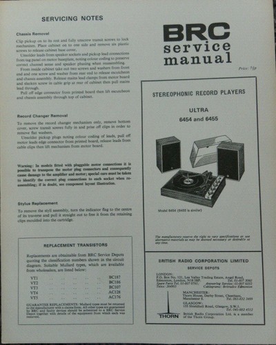 Ultra stereophonic record - ultra,