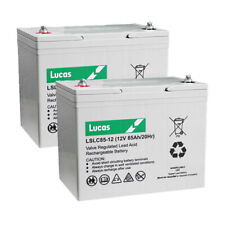 2 X Lucas LSLC85-12 (12V 85Ah