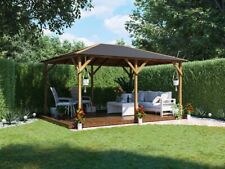 Dunster House Wooden Gazebo 4m