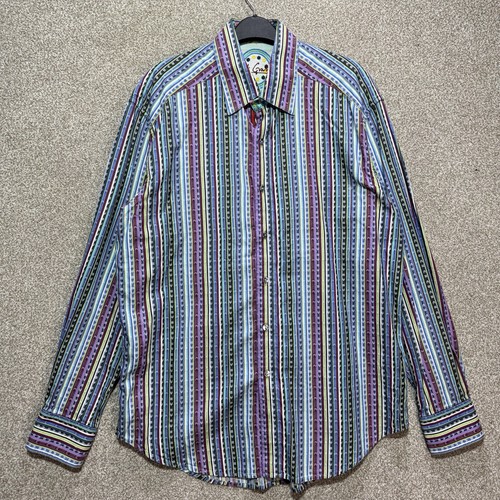 Robert graham mens shirt large - robert,