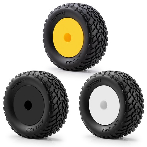 4pcs rally tires and plastic - 4pcs,