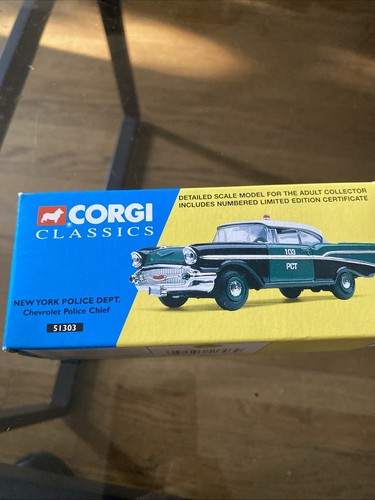 Corgi 51303 chevrolet police - corgi,