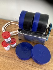 Rock Tumbler 3 Lb Twin Barrel 1.5Lb Each Tumbling Grit Metal Detecting Cleaning