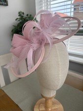 Pale Pink Fascinator With