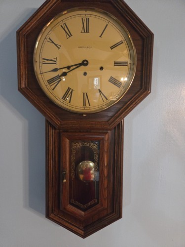 Hamilton westminster chime oak - hamilton,