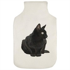 'Sitting Black Cat' Hot Water